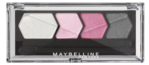 Maybelline New York Lidschatten Eyestudio Quattro Diamond Glow, 21, Pink Drama