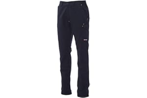 PAYPER Worker PRO Pantalone da Lavoro Unisex Donna Uomo multistagione Misto Cotone Poliestere Chiusura Zip Tasche Anteriori Posteriori Porta Metro Passanti in Vita Banda Reflex