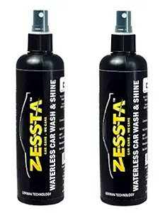ZESSTA CAR CARE - WE CARE RCZ119 Waterless Car Wash and Shine (250ml, Set of 2)