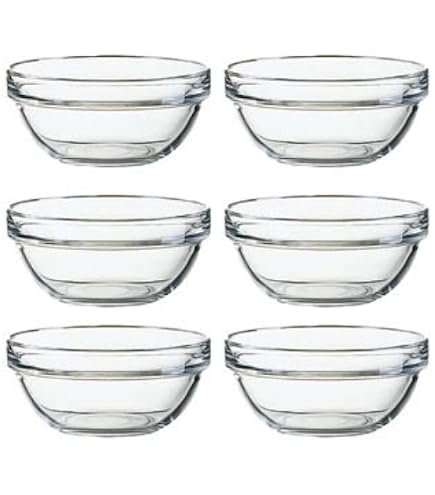 Arcoroc BATANIA 24 Glas-Schälchen – 0,03 L, Ø 6 Cm – Transparent & Stapelbar
