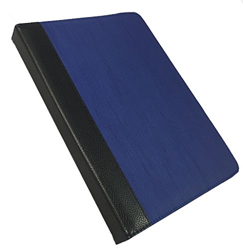 Samsung Galaxy Tab S2 8 0 Inch Wi-Fi SM-T719 Tablet Blau mit Schwarzer Trimmen Universal 360 Grad Wallet Schutzh  lle Folio mit Kartensteckpl  tzen   