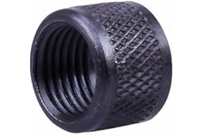 SILCO Black Steel Thread Protector 1/2" UNF Fitting