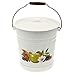 Produktbild Emaille Eimer Wassereimer 12 Liter ca 28cm Durchmesser Früchte des Sommers/Retro Nostalgie Geschirr