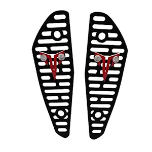 R.J.VON Metal MT15 Air Duct Grill Guard for Yamaha MT 15 All Model (Red)