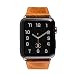 Produktbild HOUSON Apple Watch Armband 42mm, Wax Series iWatch Leder Band/Armbänder Ersatzarmband für iWatch Series 3, Series 2, Series 1, Apple Watch Sport Edition und Nike+,42mm Uhrenarmband Braun