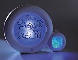Claessens‘ Kids KSMOONHK Kid’sleep Moon-Nachtlicht / Aufsteh-Anzeiger Hello Kitty, weiß - 3