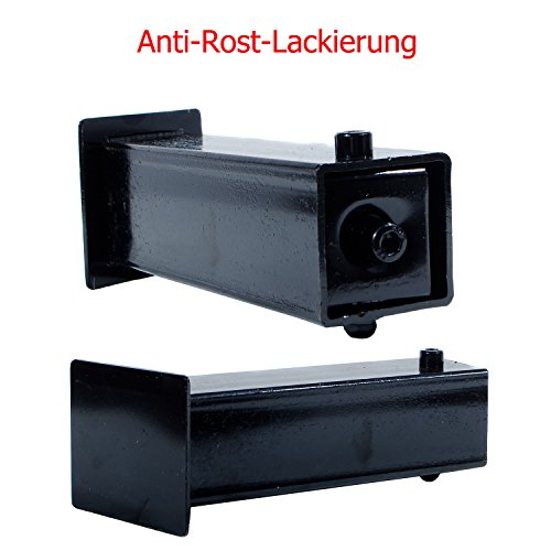 Köhko Feuerschale Ø 80 cm + 2 Griffen + 3 abnehmbare Beine Anti-Rost (20 cm eckig) 41003-080 - 5