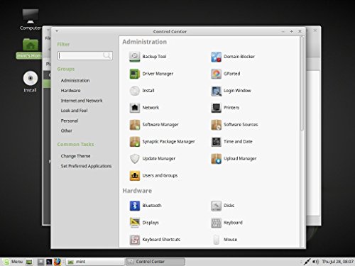 Linux Mint 18 Live - MATE - 32 64 bits - DVD reviews Linux Mint 18 Live - MATE - 32 64 bits - DVD