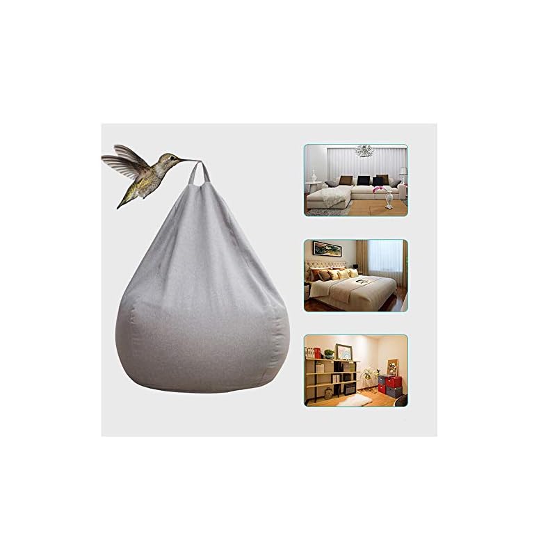 FRYH Sitzsack Großer Großer Klassischer Weicher Und Bequemer Marine