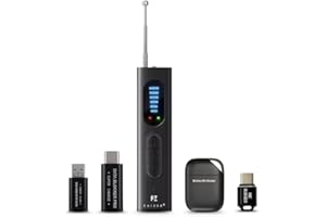 FAIZER Hidden Camera Detector, Spy Camera, Wireless Microphone, GPS Tracker, Wireless Home Alarm, Data Blocker, GPS Tracker, Discreet Spy Voice Recorder