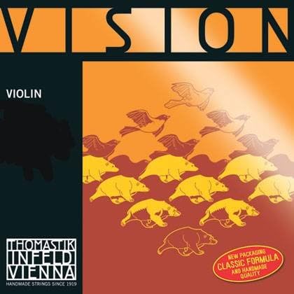 Thomastik Vision Titanium Solo Violin Strings, Single A String, VIT02, 4/4 Size, Synthetic Core, Aluminum Wound