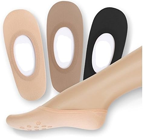 Sassy Pippi Women's 5 Pair Pack Daily Invisible Low Cut Shoe Liner No Show Socks (B.Tan 5 pairs)