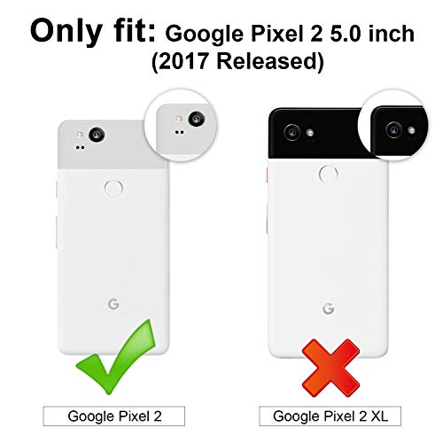 Google Pixel 2 Case, ProCase Slim Hybrid Crystal Clear Cover Protective Case for Google Pixel 2 (2017 Release) -Clear
