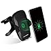 Price comparison product image Wireless Car Charger, Qi Wireless 2-in-1 Fast Car Charging Dock Mount Universal Air Vent Phone Holder for Samsung Galaxy S8,S8 Plus,S7 Edge,S7,S6 Edge Plus,Note 5 ,Note 8,iphone X, 8, 8 Plus and Other (Wireless Charger)