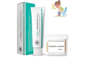 EASPOWEST Crème à base de plantes contre les hémorroïdes Qartel, Herbal Hemorrhoids Cream Qartel, Qartel Herbal Hemorrhoids Cream, Crème pour le traitement des hémorroïdes, crème pour les hémorroïdes (1 Pc)