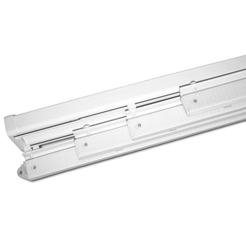 10 Stück Paneelwagen 57 cm Breite ( wahlweise auch 60 cm und 80 cm erhältlich ) – Mengenstaffel 2 – 30 Stück – für Schienensysteme – Flächenvorhangschiene – Flächenvorhang – Schiebevorhang (10er Set = 10 Paneelwagen, 57 cm breit – weiss) - 3