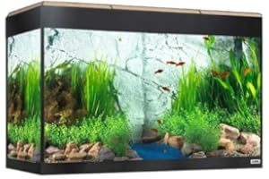 Kit Acuario con iluminación LED Bluetooth Fluval Roma, 125 l, Roble