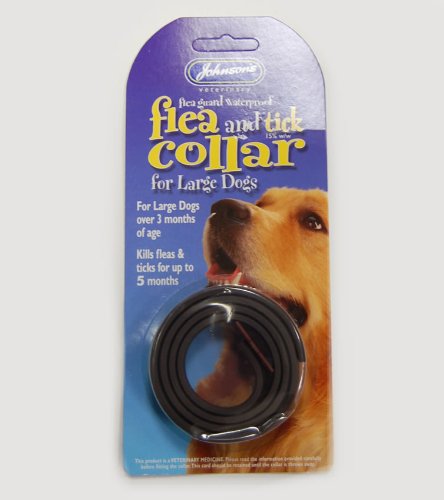 Waterproof-Dog-and-Puppy-Flea-Collar-LARGE-SIZE-Johnsons-TPJLDFC
