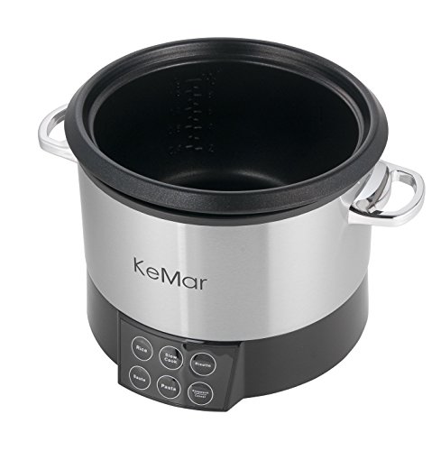 KeMar KMC-218 Multifunktionskocher, Reiskocher mit Rühreinsatz, BPA-frei, 6-in-1 Gerät, Reis, Risotto und Pasta, Sauté und Warmhaltefunktion - 2