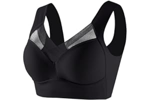 GUHMOMH BH Damen ohne Bügel Push up Damen-BHS Spitze Bustier Bequemer Sport BHS Einfarbig Bralette Sexy Crop Tops Große Größen Klassischer BH Ultrakomfortable Bra Top