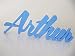 Boy Or Girl Name Plaques-Custom Door Signs-Nursery Decors-Arthur-Personalised Gifts -Mia Workshop