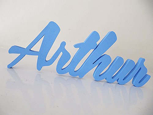 Boy Or Girl Name Plaques-Custom Door Signs-Nursery Decors-Arthur-Personalised Gifts -Mia Workshop
