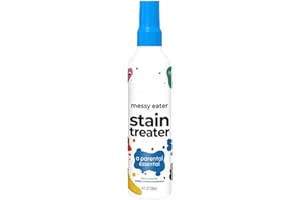 OIXYAZ Stain Treater Spray, Miss Mouths Messy Eater Stain Treater,120 ml, Fleckenentferner Kleidung, Neugeborene und Babys, keine chemische Reinigung, Lebensmittel, Fett, Kaffee, Wäsche, Unterwäsche, Stoff