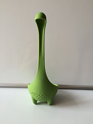 EQLEF® Küche Monster Nessie Mamma Sieb Löffel – Dunkelblau (Grün) - 2