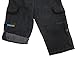 Bright Bots 12/18m Baby Boys Jeans Roll Up Cotton Trousers - Black Denim
