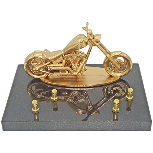 FGS Plaque funéraire Moto Harley