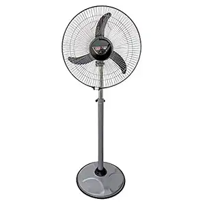 DIGISMART High Speed 2400 RPM Mark-2 (16 Inches ) 400 mm Bullet Fan/ Pedestal Fan/ Farrata Fan With Adjustable Height 1 Year Warranty (DIGI BULLET GRAY)