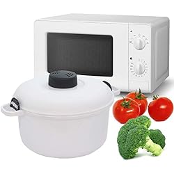 MovilCom® faitout Vapeur Micro-Ondes | Cuisine à la Vapeur | Facile, Rapide et en Bonne Santé
