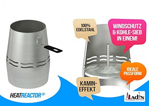 Kamin Windschutz Heat Reactor