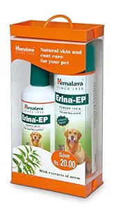 Himalaya Erina EP Powder and Shampoo Combi Pack, 150 g + 200 ml