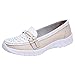 Produktbild ZEELIY Mode Damen Casual Sport Schuhe Erbsen Schuhe Atmungsaktive Turnschuhe Runde Kappe Schuhe Atmungsaktive Sportschuhe