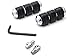 Rider Rear Passenger Footrests Foot Pegs Motor Foot Rests 2PCS Fit For (All Years) Yamaha V-Star 250 / Virago 250