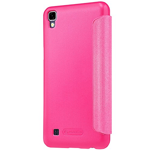 LG X Power Hülle, IVSO Hohe Qualität Advanced Shock Absorption Technology Case Folio Tasche Cover für LG X Power Smartphone (13,5 cm (5,3 Zoll) Display, 16 GB Speicher, Android 6.0) (Für LG X Power, Rosa) - 4