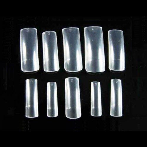 BestOfferBuy 500Stk. French Style Acryl Künstliche Falsche Fingernägel Spitzen Farblos - 2