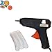 AsianHobbyCrafts 40 Watt Brand New Hot Melt Glue Gun with 3 Pcs Glue Stick 8": FREE 3 Wooden Embellishments RS.250.00