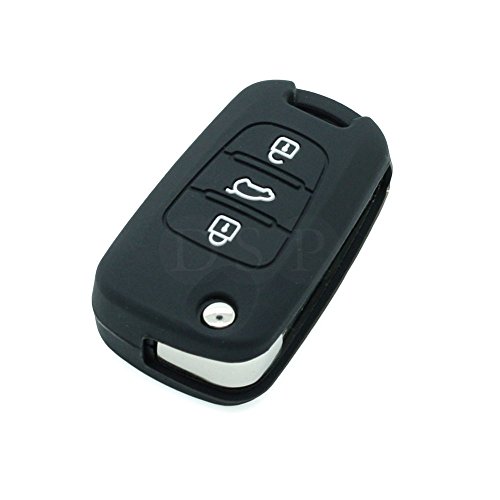 Funda de silicona Fassport CV3101 para llave de Hyundai 3, color negro