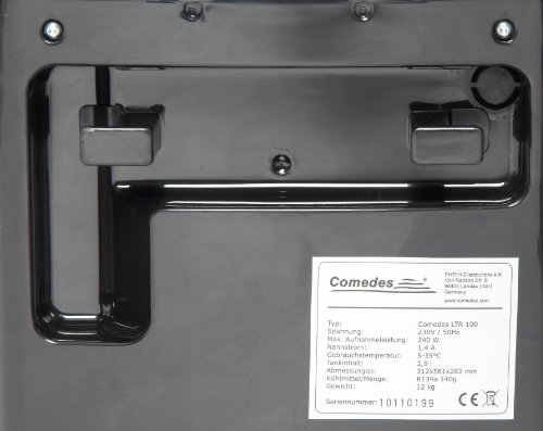 Comedes LTR 100 Luftentfeuchter, Bautrockner – für Wohnräume – bis zu 10 Liter pro Tag (Raumgröße bis zu 40 m²) - 4
