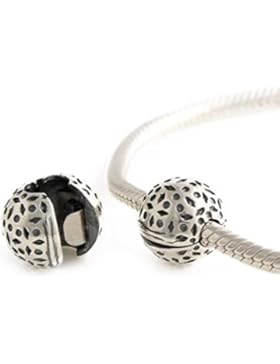 Andante-Stones 925 Sterling Silber Bead Charm Clip Stopper
