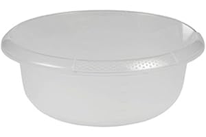 Keeeper Miska uniwersalna z wylewką, okrągła, 2,5 l, Ø 24 cm, Björk, przezroczysta