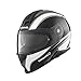 Produktbild SCHUBERTH S2 Sport Wave Metal Motorradhelm, Farbe schwarz-weiß, Größe L (58/59)