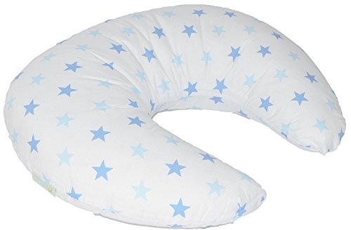 Breast Feeding Nursing U Pillow Little Star Blue