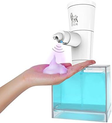 HENGQIANG Foam Soap Dispenser, 500ML Soap Dispenser, Non-Contact Automatic Foam Dispenser, Kitchen, Bathroom Hands-free Automatic Foam Soap Dispenser