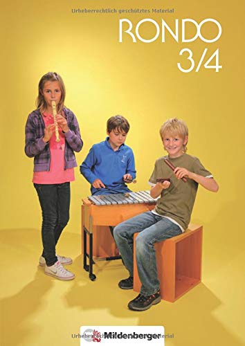 RONDO 3/4SchülerbuchNeuausgabe: Musiklehrgang für die GrundschuleDoppelband