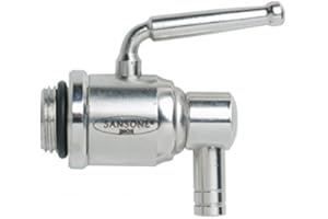LA NUOVA SANSONE Robinet 1/2 INOX pour Fût INOX Alimentaire