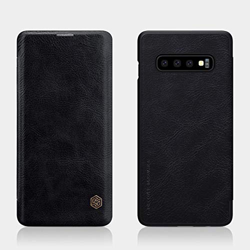 Nillkin Qin Series Royal Leather Flip Case Cover for Samsung Galaxy S10 Plus (Black) RS.584 (71.00% Off) - Amazon Nillkin Qin Series Royal Leather Flip Case Cover for Samsung Galaxy S10 Plus (Black) RS.584 (71.00% Off) - Amazon