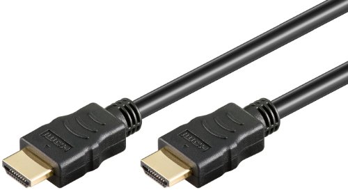 5er Set WireThinX High Speed HDMI with Ethernet Kabel, schwarz, 1,5 m